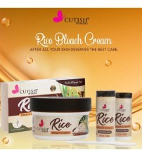 Cutish Rice Bleach Cream Set